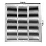 24”x 24” Aluminum Louvered Return Air Grille