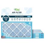FILTI 24x24x1 MERV 13 Air Filters (4 Pack)