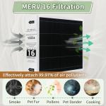 2 Pack Y6604 MERV 16 Air Filter, 20x26x5