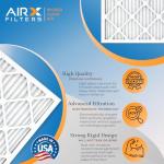 AIRX MERV 13 Electrostatic Pleated Air Filters 6 Pack