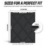PuroAir MERV 13 20x25x1 Air Filters (4 Pack)