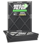 PuroAir Mega MERV 13 Activated Carbon Filters 4 Pack