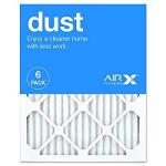 AIRx DUST MERV 8 Pleated Air Filter - 6 Pack