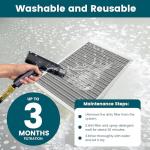 12x20x1 Washable MERV 8 Electrostatic Air Filter