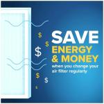 Filtrete MERV 13 AC Air Filters, 4-Pack