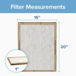 16x20x1 Filtrete MERV 3 Air Filter Pack of 24