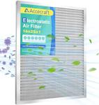 Washable Electrostatic Air Filter 16x25x1 MERV 8