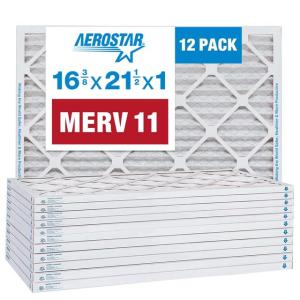 Aerostar MERV 11 Pleated Air Filter 12 Pack