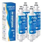 PUREPLUS 9690 Kenmore Elite Replacement Water Filter 4-Pack