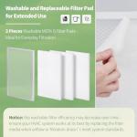 Montemono Washable MERV 8 Air Filter with Pads