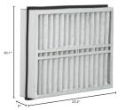 Aerostar MERV 13 Pleated HVAC Filters, 2 Count