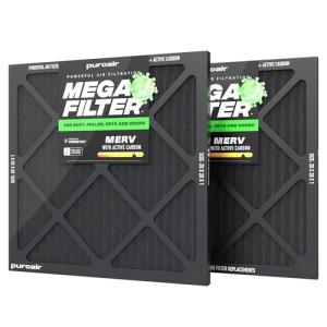 PuroAir MERV 13 20x20x1 Air Filters (2 Pack)