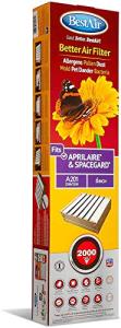 BestAir A201-SGM-11R MERV 11 Air Filters 6-Pack