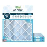 FILTI 20x24x1 MERV 13 Home Air Filters 4-Pack