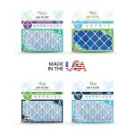 FILTI 20x24x1 MERV 13 Home Air Filters 4-Pack