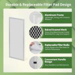 Montemono 14x30x1 Washable MERV 8 Air Filter