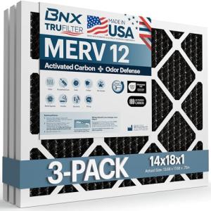 BNX TruFilter 14x18x1 MERV 12 Air Filters