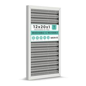 12x20x1 Reusable Electrostatic HVAC Air Filter