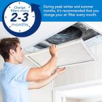 LotFancy 12x24x1 MERV 13 Pleated Air Filters