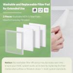 Montemono MERV 8 Reusable Air Filter, 20x22x1