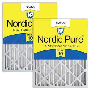 Nordic Pure 16x20x4 Pleated MERV 10 Air Filters