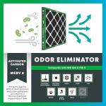 16x16x1 MERV 8 Air Filters with Odor Control
