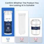GLACIER FRESH XWF Replacement Water Filter Pack of 4