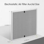 Montemono 16x16x1 MERV8 Washable HVAC Filters - 2 Pack