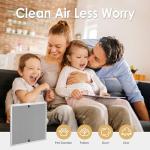 Montemono 16x16x1 MERV8 Washable HVAC Filters - 2 Pack