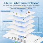 8 Pack AirClean Filters for Miele Vacuums