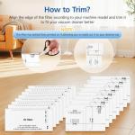 8 Pack AirClean Filters for Miele Vacuums