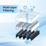 2-Pack MERV 16 Air Filter 20x25x5 for HVAC