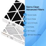 2-Pack MERV 16 Air Filter 20x25x5 for HVAC
