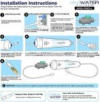 Refrigerator Inline Water Filter Kit for Ice Makers