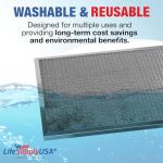 Washable 18x24x1 Electrostatic Air Filter, MERV 8