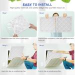 12x12x1 MERV 13 Electrostatic Pleated Air Filters