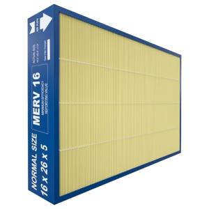 16x26x5 MERV16 Replacement Filter for Y6605 Air Purifier