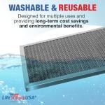 12x24x1 Washable Electrostatic Air Filter, MERV 8