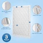 16x20x1 MERV 11 Reusable Air Filter Pack