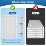 16x20x1 MERV 11 Reusable Air Filter Pack