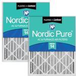 Nordic Pure 16x20x4 Pleated Air Filters MERV 14
