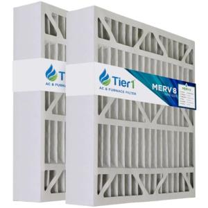 Tier1 Merv 8 Air Filter 20x20x5 2 Pack