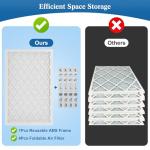 MERV 11 Air Filter 16x25x1 with Reusable Frame