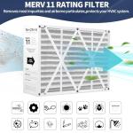 Bettfilter 16x25x4 MERV 11 Air Filters - 2 Pack