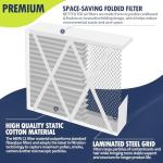 Bettfilter 16x25x4 MERV 11 Air Filters - 2 Pack
