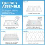 Stafilter Reusable 12x12 Air Filter with Refills