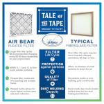 24x24x1 MERV 8 Pleated Air Filters (6-Pack)