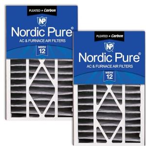 Nordic Pure 16x25x5 Air Filter Replacement 2 Pack