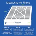 Nordic Pure 16x25x5 Air Filter Replacement 2 Pack