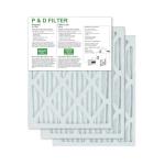 P&D 18x20x1 MERV 8 Air Filter 3-Pack